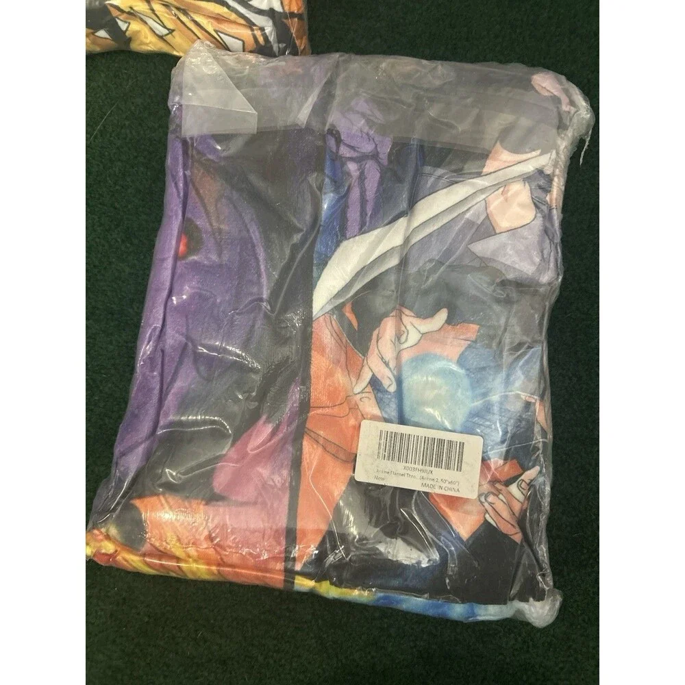 Dragon Ball Z Majin Buu Anime Flannel Throw Blanket 50x60 Plush Fleece New